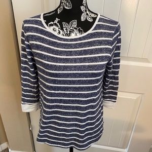 Pink Clover Kamie  Button Back Knit Top